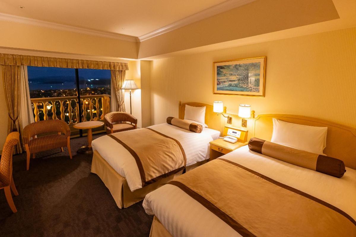 Hotel Okura Jr Huis Ten Bosch Sasebo Bagian luar foto Deluxe Room