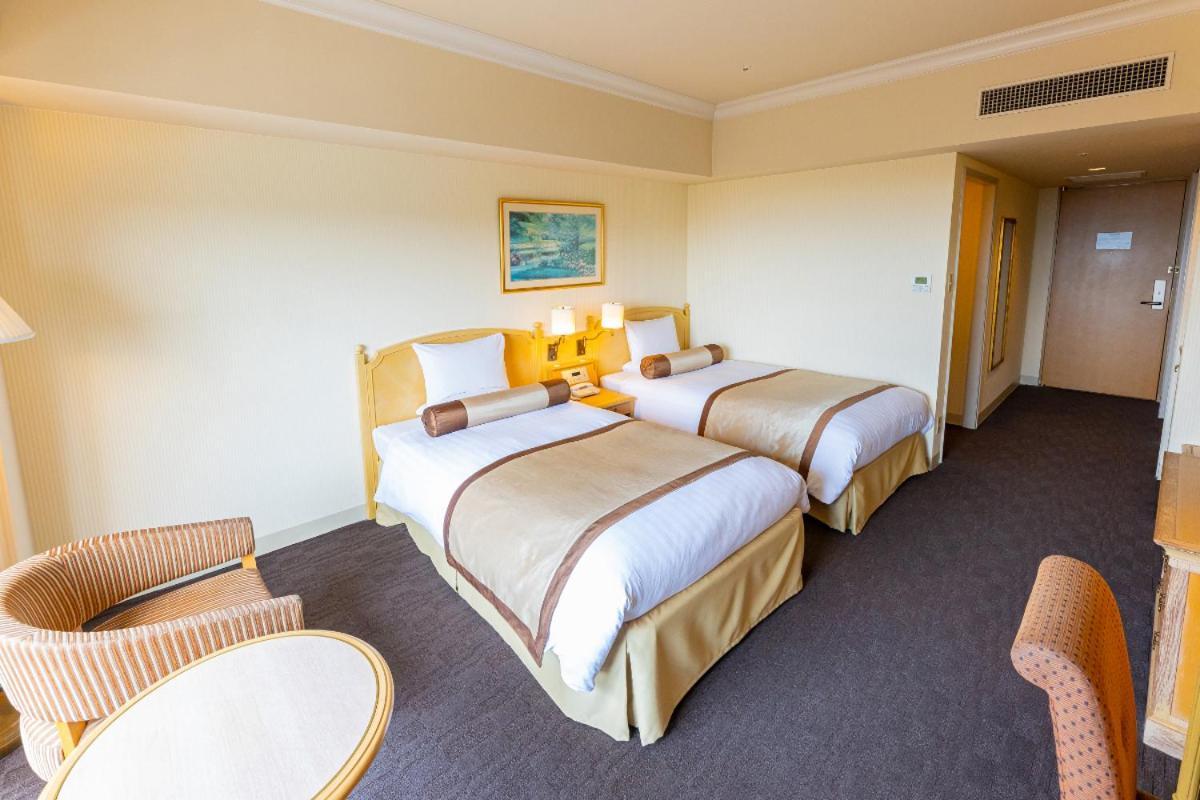 Hotel Okura Jr Huis Ten Bosch Sasebo Bagian luar foto Deluxe Room